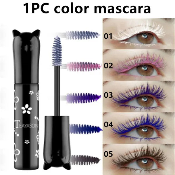 Waterproof Color Mascara Set – Long-Lasting, Bold & Quick-Dry