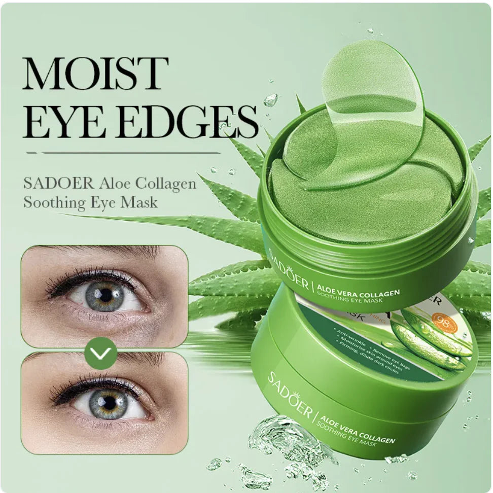 Aloe Collagen Eye Mask – Hydrate, Brighten & Smooth