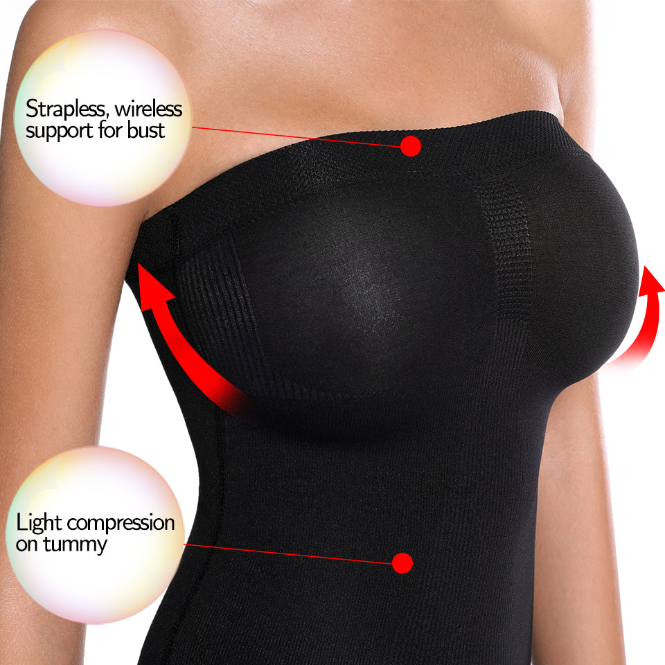 Sleek Tube Top Body Shaper - Slimming & Sculpting