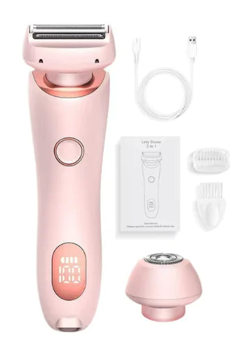 2-in-1 Hair Removal Epilator USB - Electric Trimmer