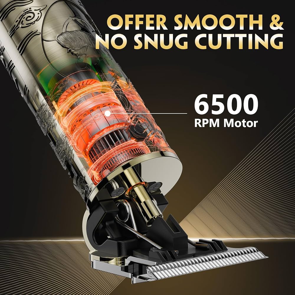 Dragon T9 Pro Wireless Hair Clippers - Professional