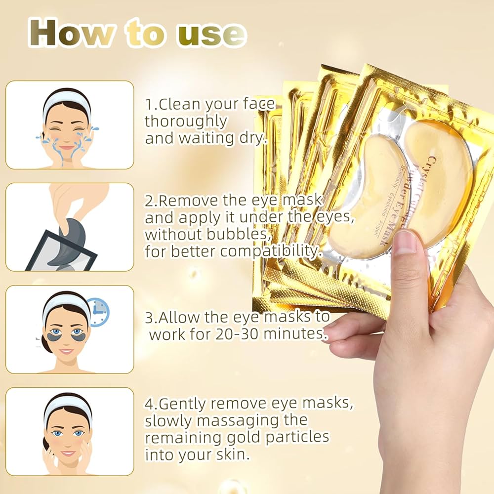 Crystal Collagen Eye Patches - Hydrating Treatment