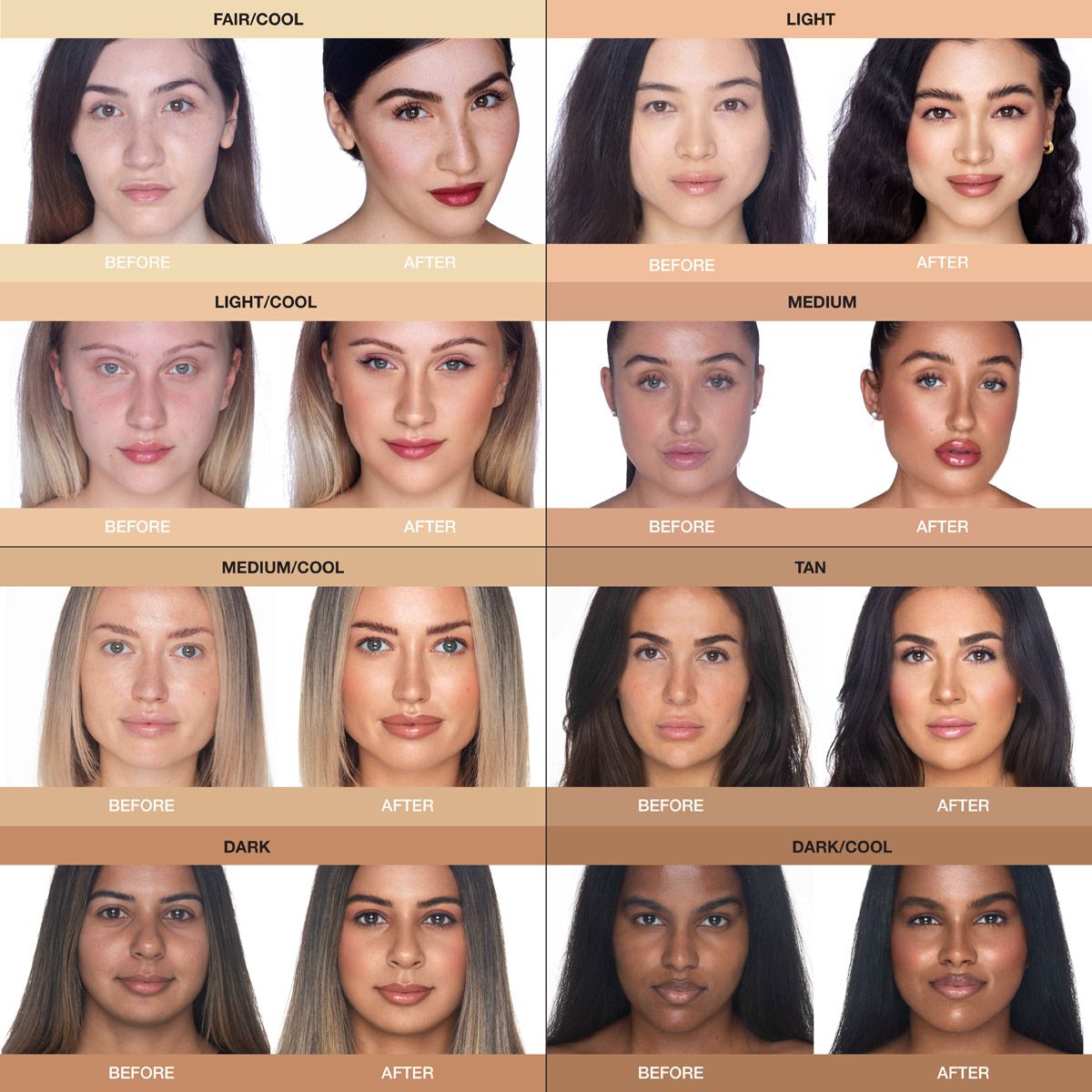Waterproof Full-Coverage BB Cream – Radiant, Long-Lasting