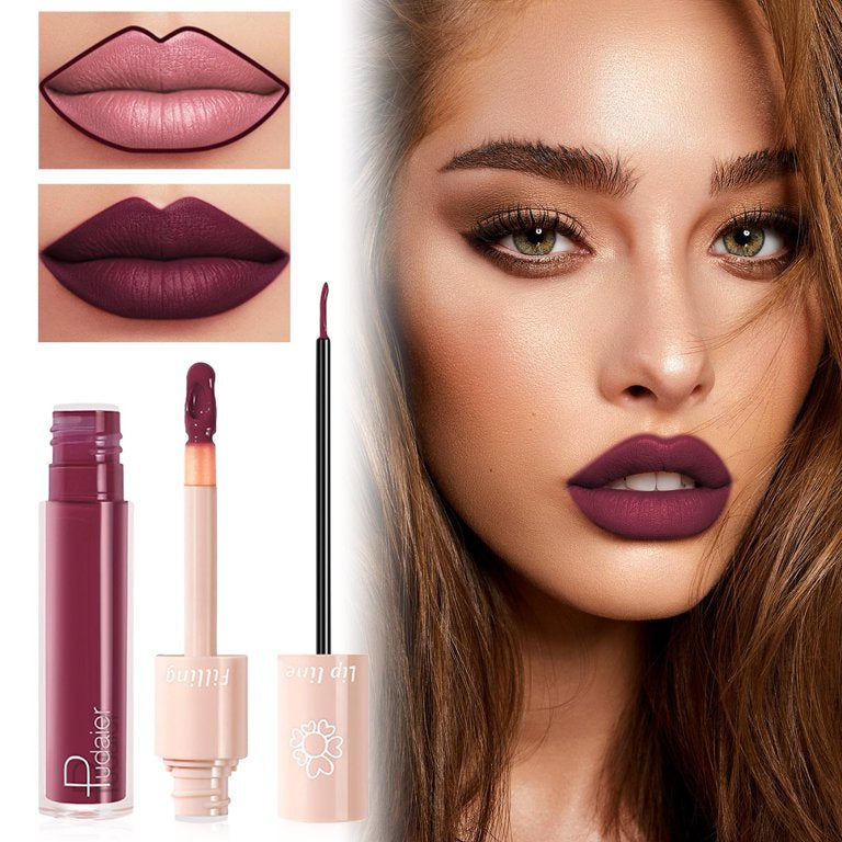 Dual Lipstick & Gloss Set – Matte Finish Meets Shine