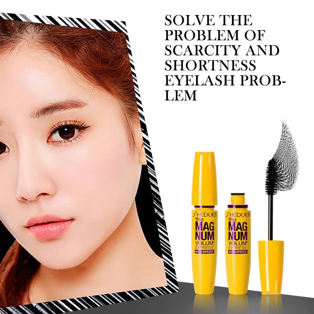 Waterproof Curling Yellow Mascara – Long-Lasting & Bold