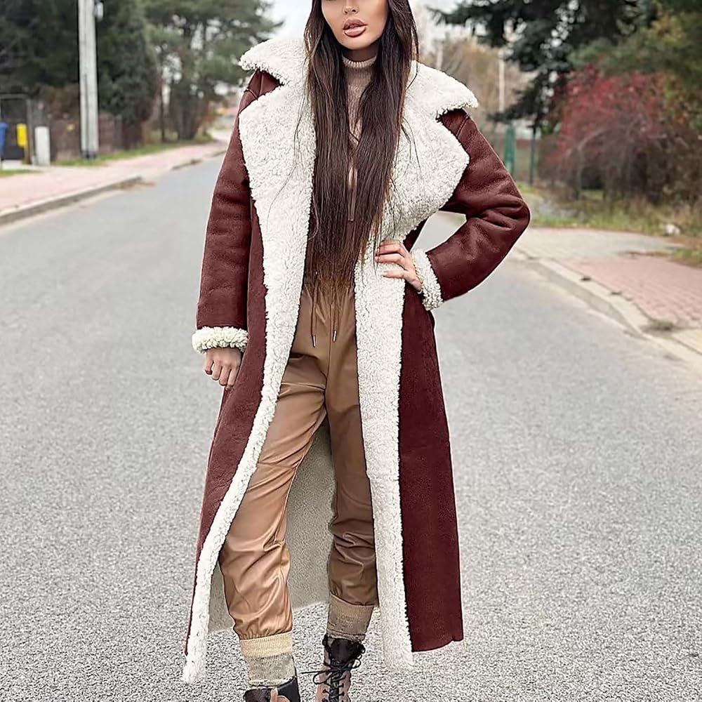Elegant Winter Lapel Coat – Warm & Stylish Outerwear