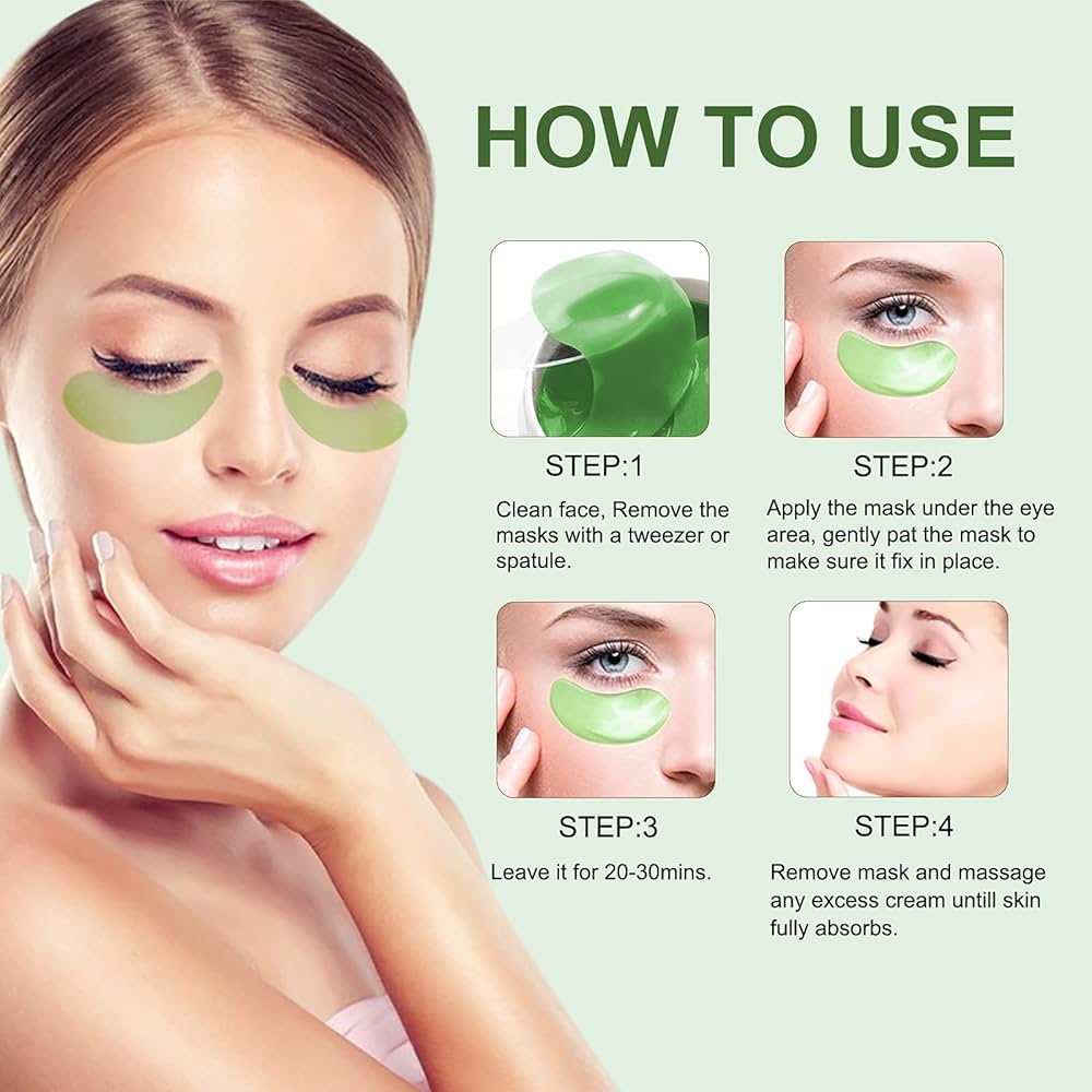 Aloe Collagen Eye Mask – Hydrate, Brighten & Smooth