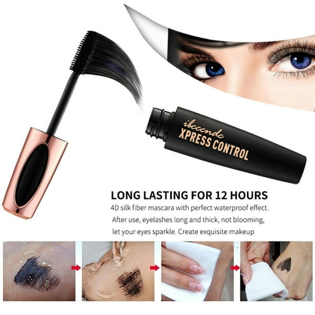 4D Silk Fiber Mascara Waterproof Lengthening & Volume