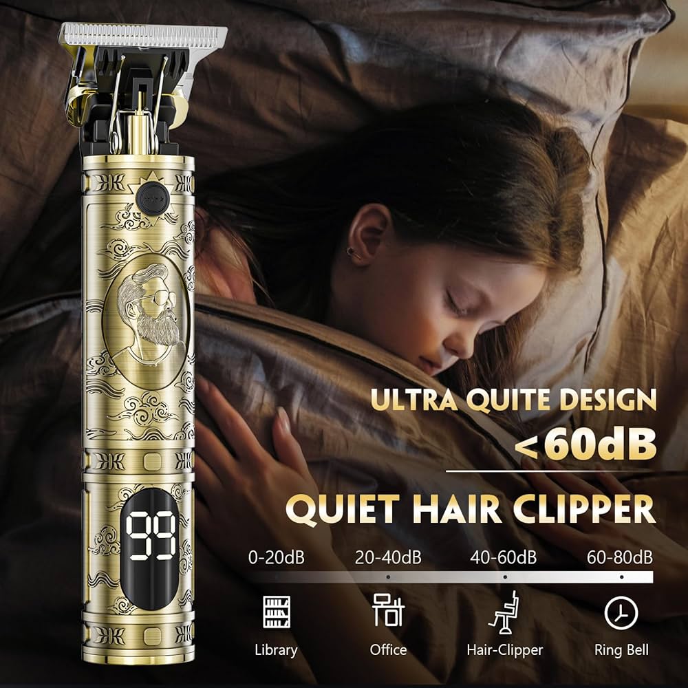 Dragon T9 Pro Wireless Hair Clippers - Professional