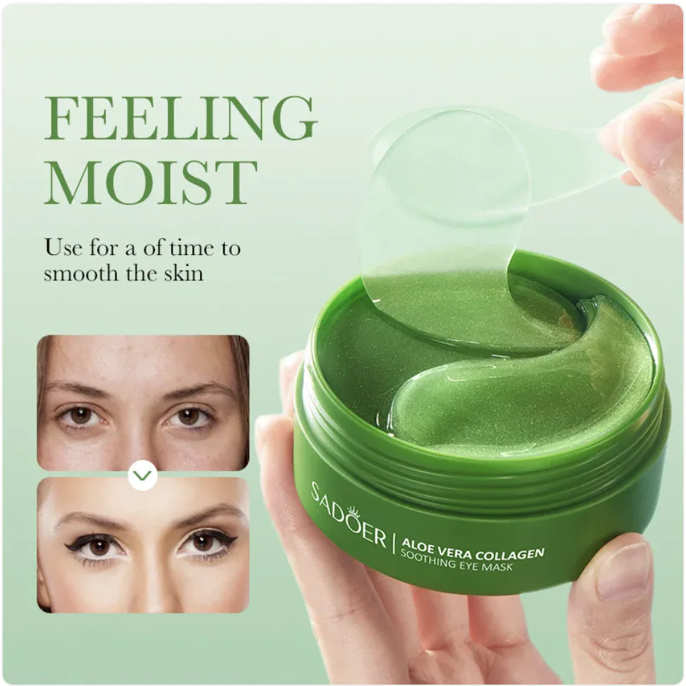 Aloe Collagen Eye Mask – Hydrate, Brighten & Smooth