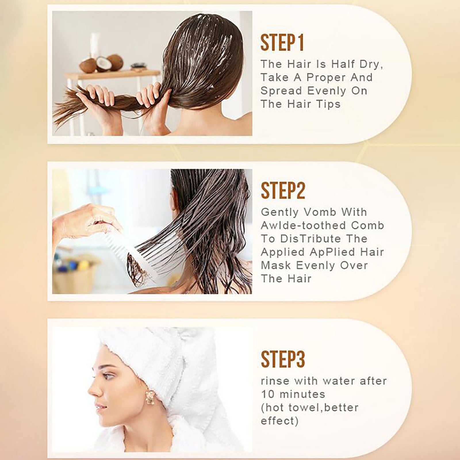 UV Protection Hair Mask – Nourish & Smooth for Sun-Exposed Hair