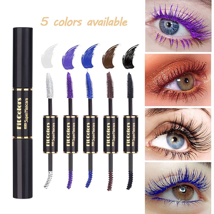 Fit Colors Dual-Ended Waterproof Colored Mascara