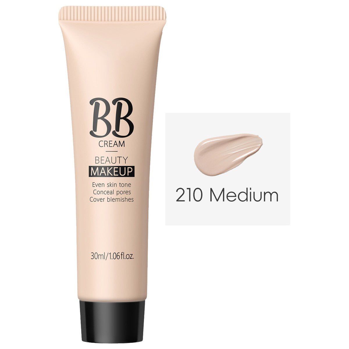 Waterproof Full-Coverage BB Cream – Radiant, Long-Lasting