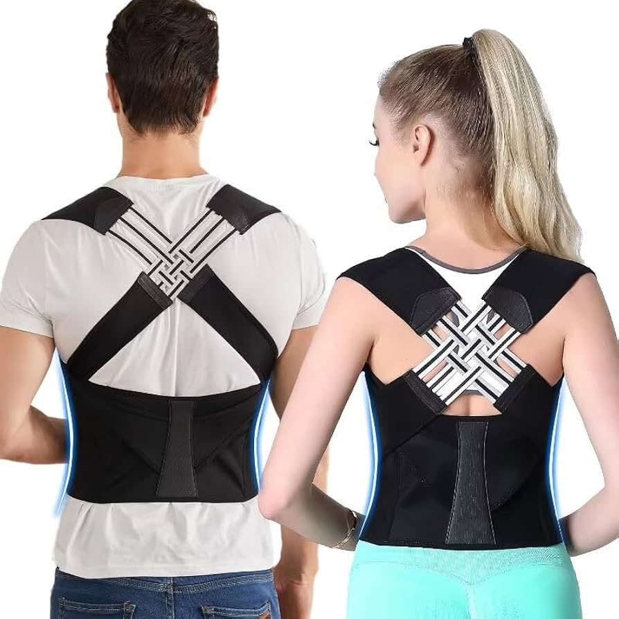 Unisex Posture Corrector Brace with Chest Lift & Back Support