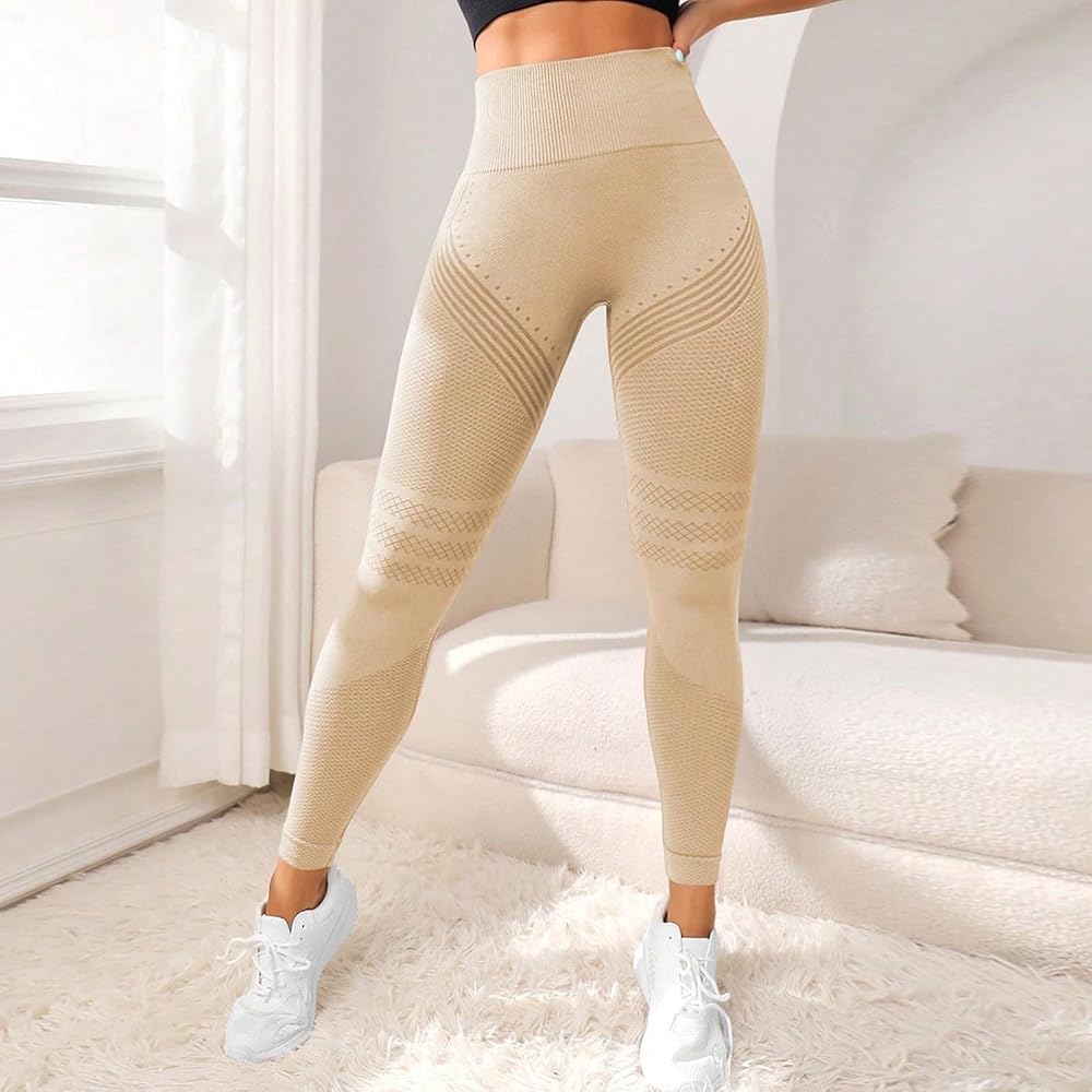 High-Waist Hip Lifting Leggings - Sculpting Fit