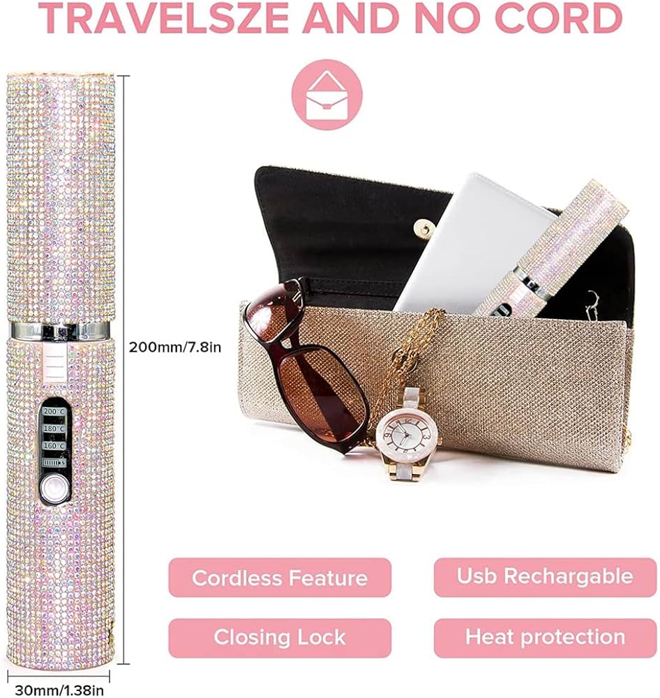 Glam Luxe Straightener - Professional Hair Styling
