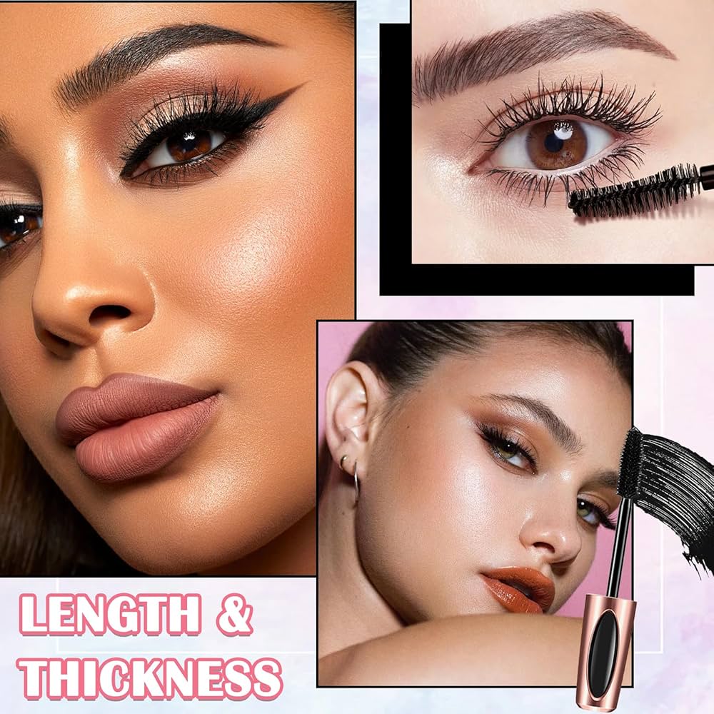 4D Silk Fiber Lash Mascara 4 Pack - Volume Set