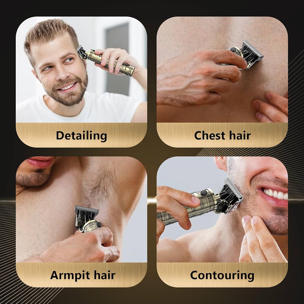 Dragon T9 Pro Wireless Hair Clippers - Professional