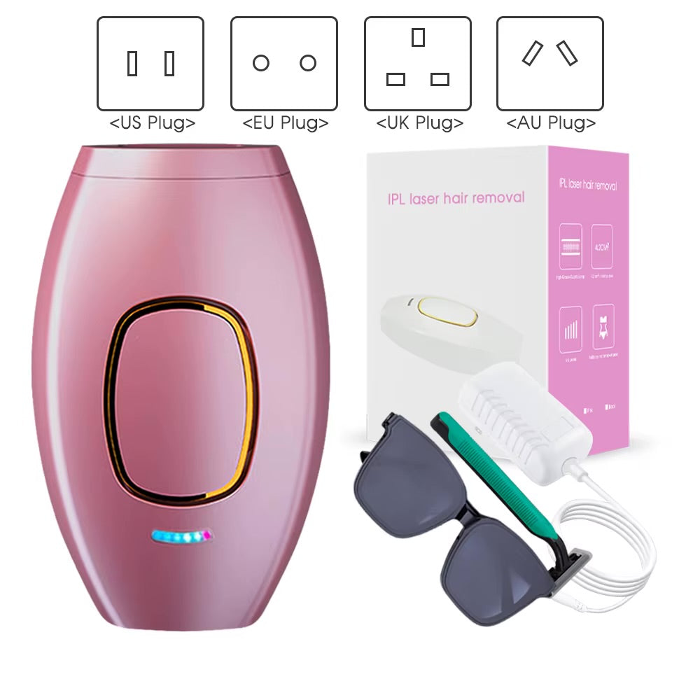 Laser Hair Removal System - Professional Home Device