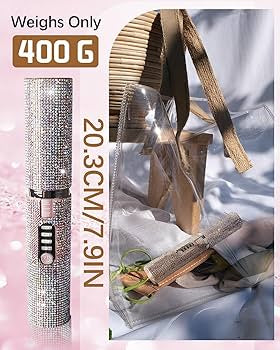 Wireless Automatic Hair Curler – Crystal Diamond Design