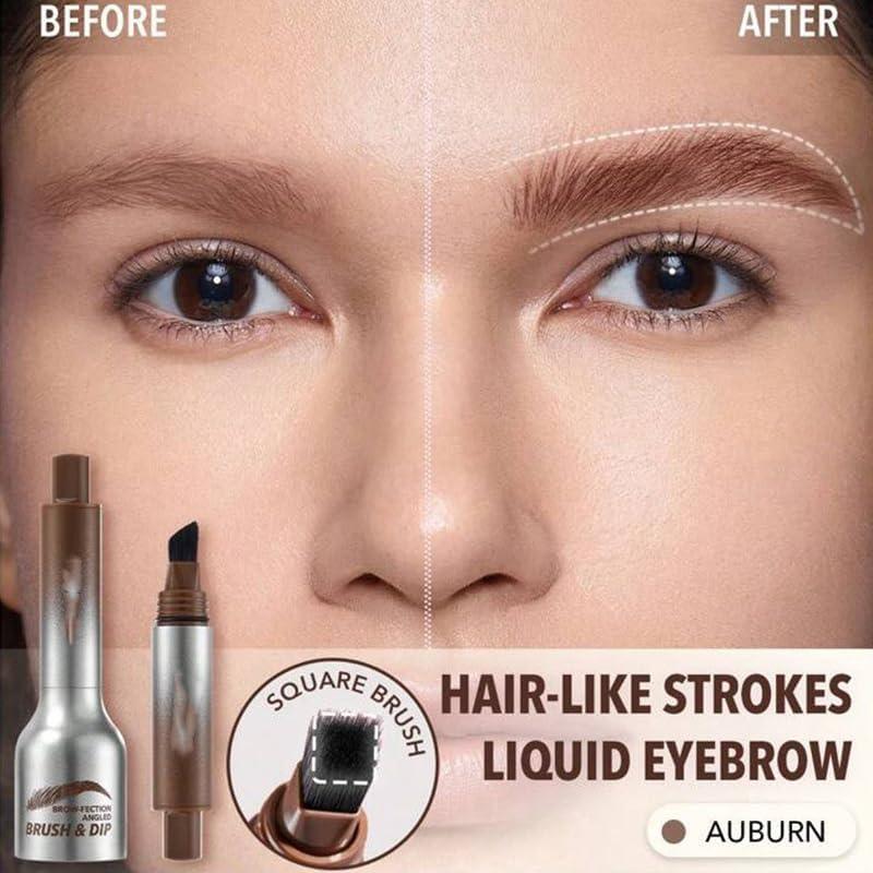 Long-Lasting Eyebrow Gel with Built-In Brus