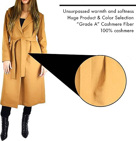 Elegant Women’s Long Solid Color Winter Coat