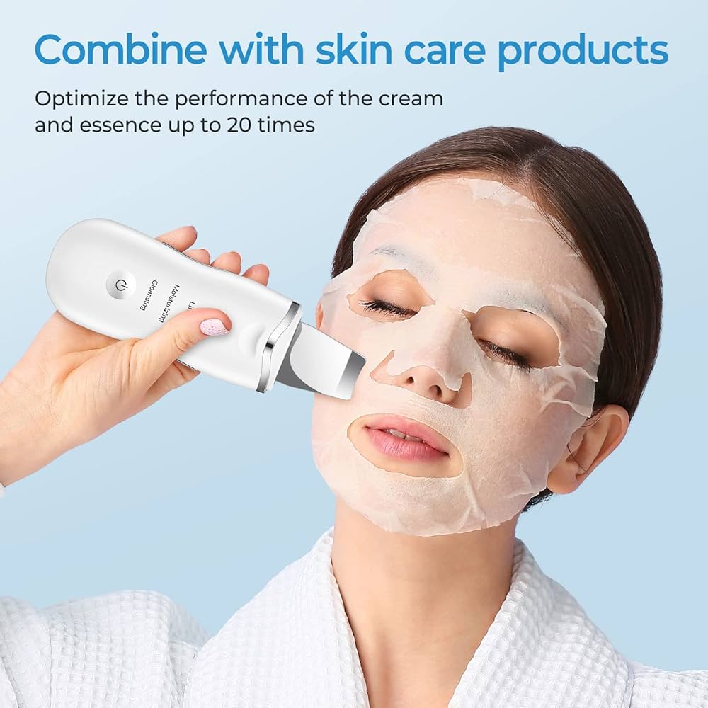 Ultrasonic Pore Cleaner - Deep Facial Cleansing