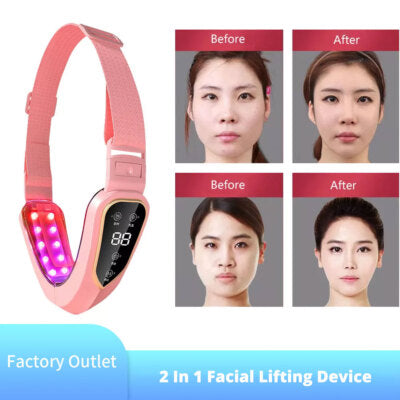 Skin Radiance Lifting Device with LED Therapy