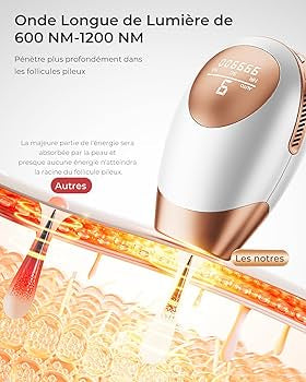 IPL Laser Hair Removal 3-in-1 - Home Device Cooling
