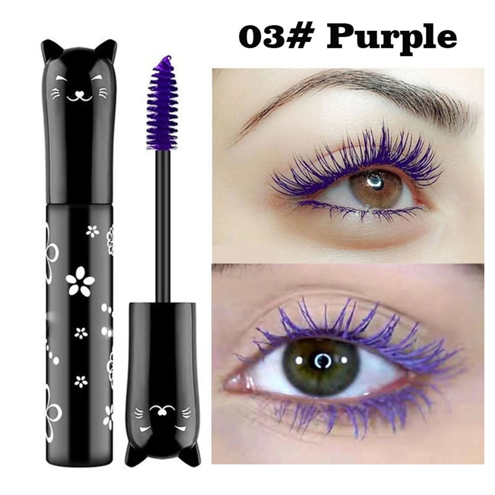 Waterproof Color Mascara Set – Long-Lasting, Bold & Quick-Dry