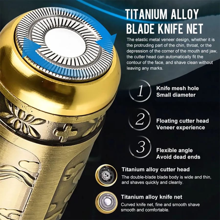 Dragon Electric Shaver – Stylish Rechargeable Razor