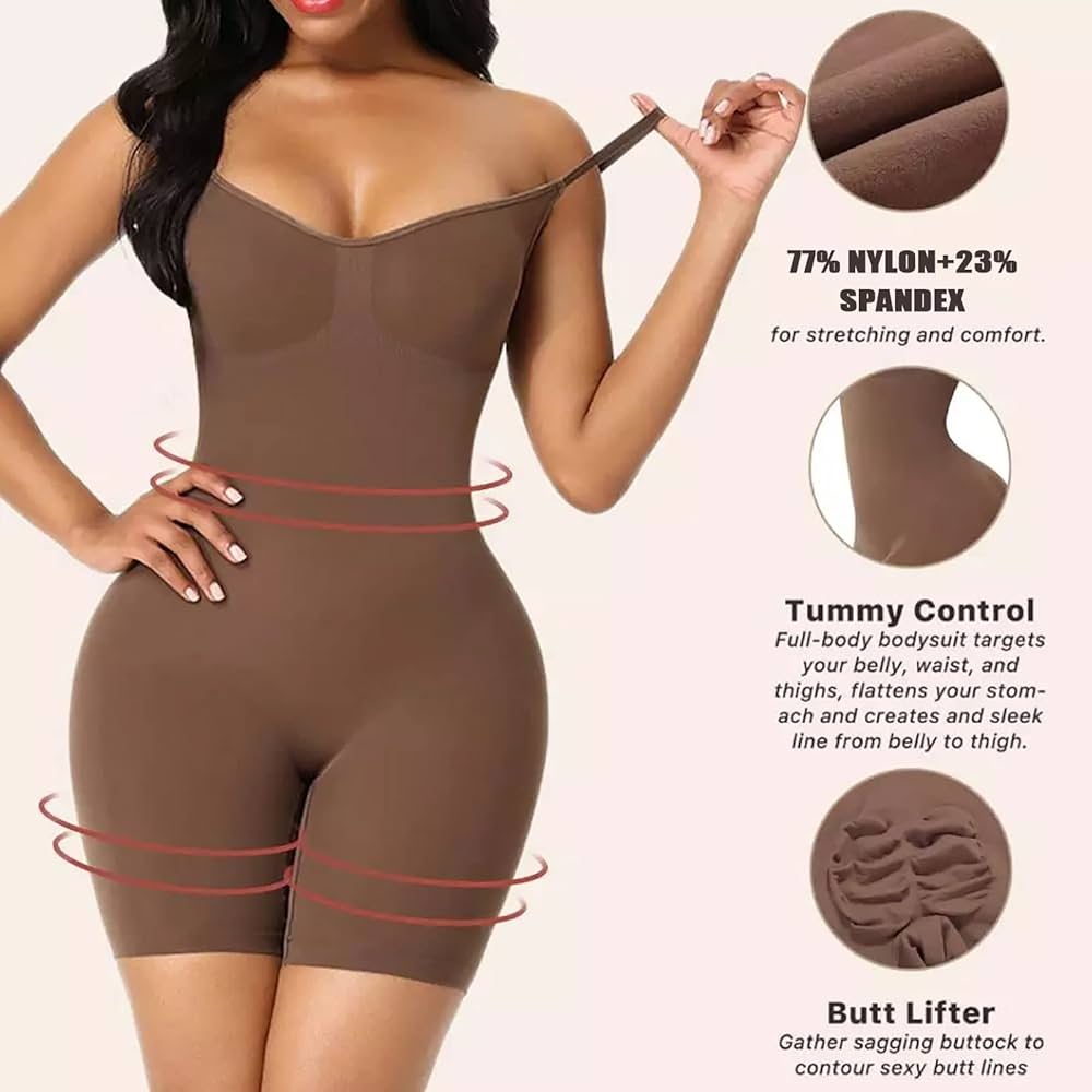 Seamless Sculpting Bodysuit - Body Shaping & Support