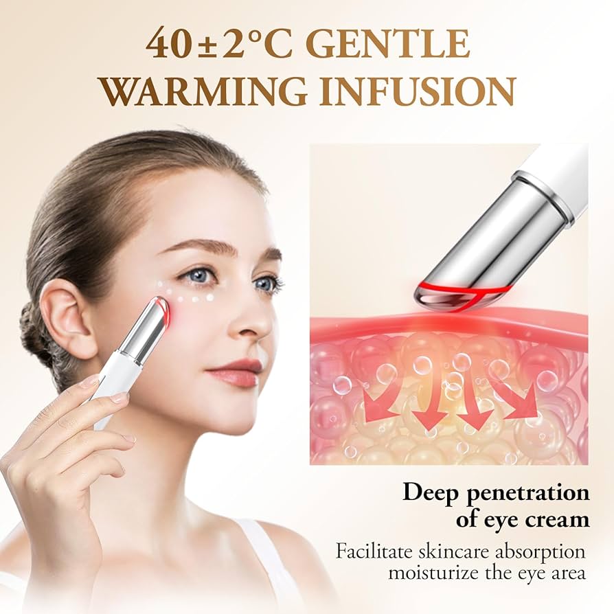 Dark Circle & Wrinkle Facial Massager Device