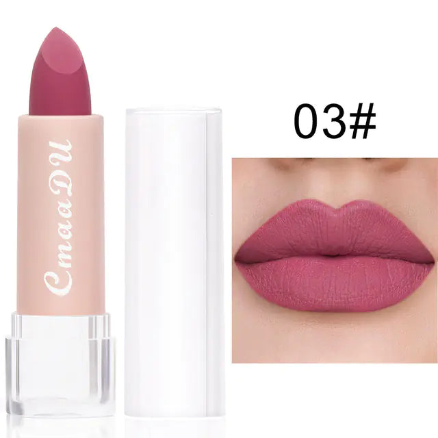 15-Color Matte Waterproof Lipstick Set