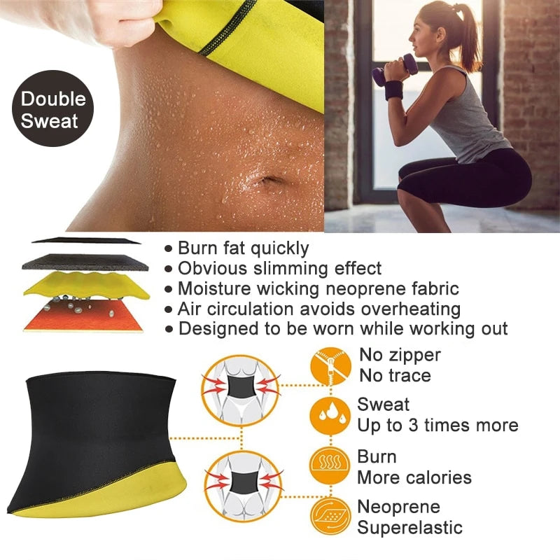 Sweat Belly Belt – Boost Sweat & Support Core During Workout