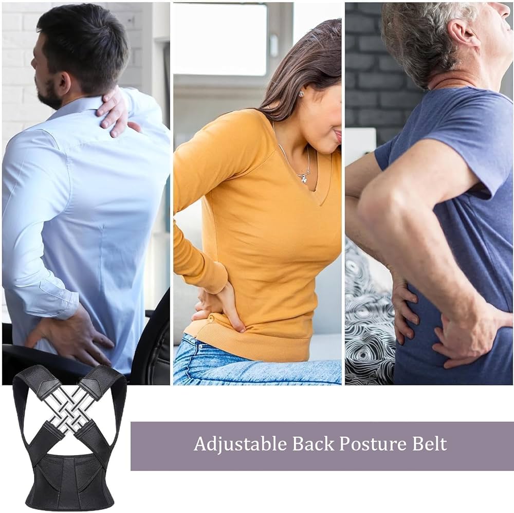Invisible Posture Corrector for Adults – Breathable & Adjustable Back Support