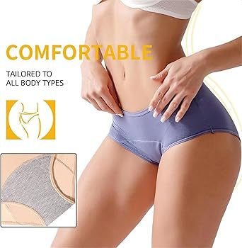 Leak-Proof Period Underwear - Comfortable Reusable Panties