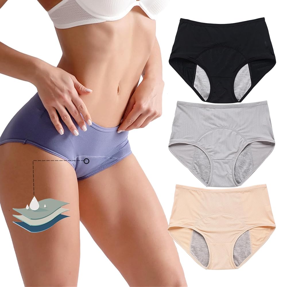 Leak-Proof Period Underwear - Comfortable Reusable Panties