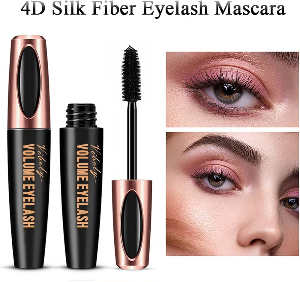 4D Silk Fiber Lash Mascara 4 Pack - Volume Set