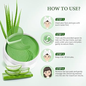 Aloe Collagen Eye Mask – Hydrate, Brighten & Smooth
