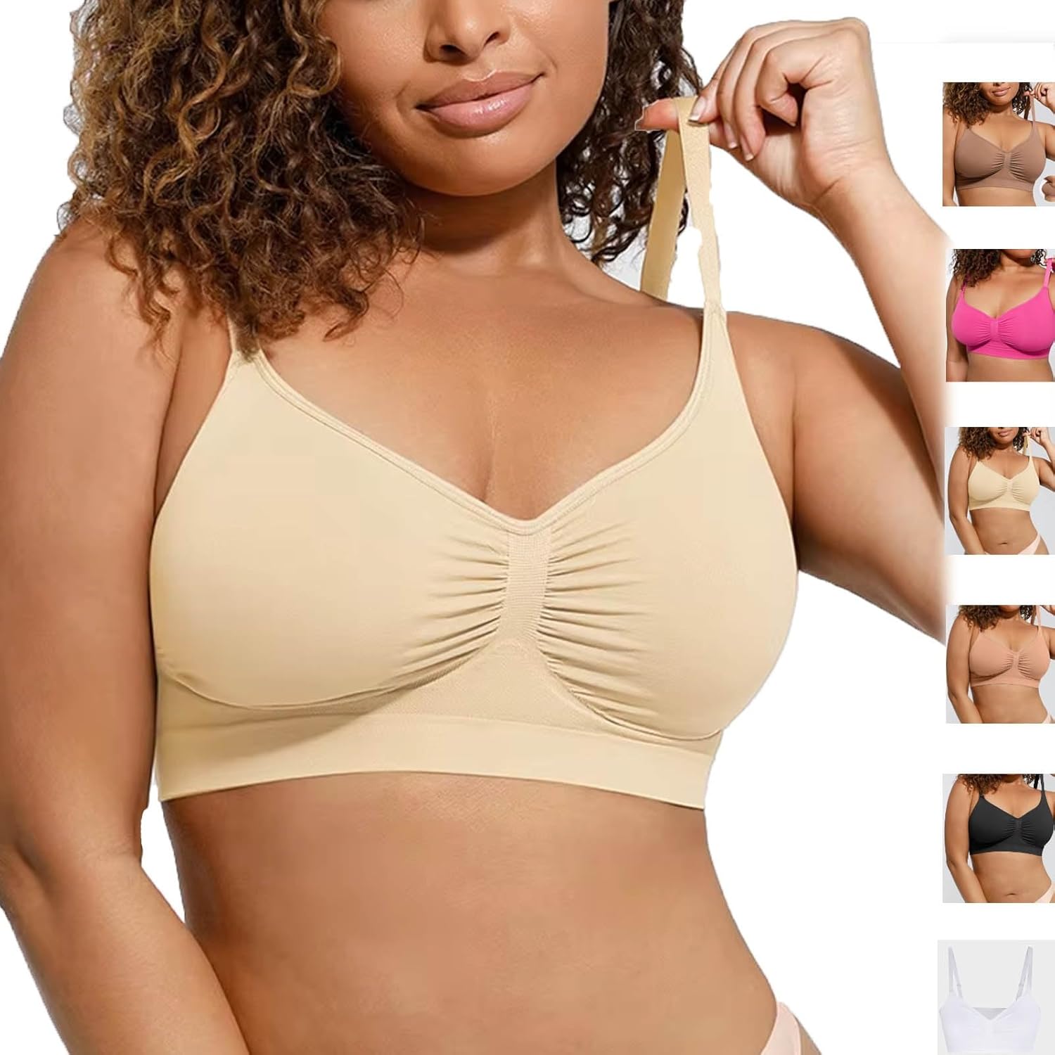 Seamless Plus Comfort Push-Up Bra - Support & Lift