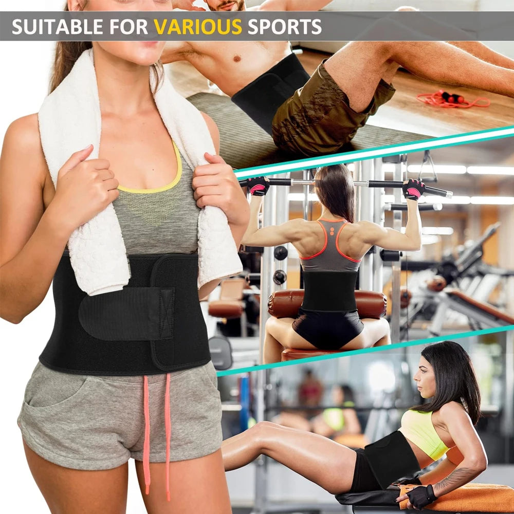 Sweat Belly Belt – Boost Sweat & Support Core During Workout