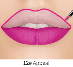 Matte Liquid Lipstick Pen – Dual Lip Gloss & Velvet Finish