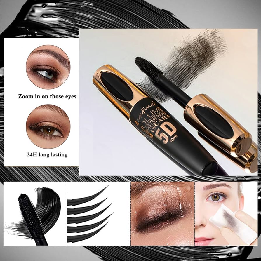 5D Silk Fiber Mascara – Volume & Length Boost