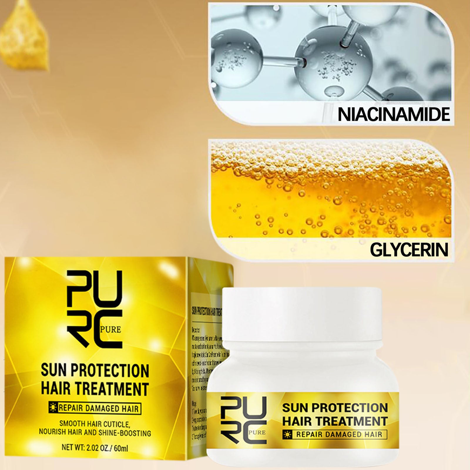 UV Protection Hair Mask – Nourish & Smooth for Sun-Exposed Hair