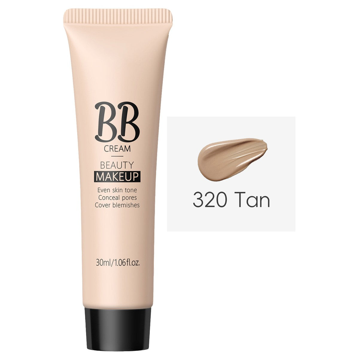 Waterproof Full-Coverage BB Cream – Radiant, Long-Lasting