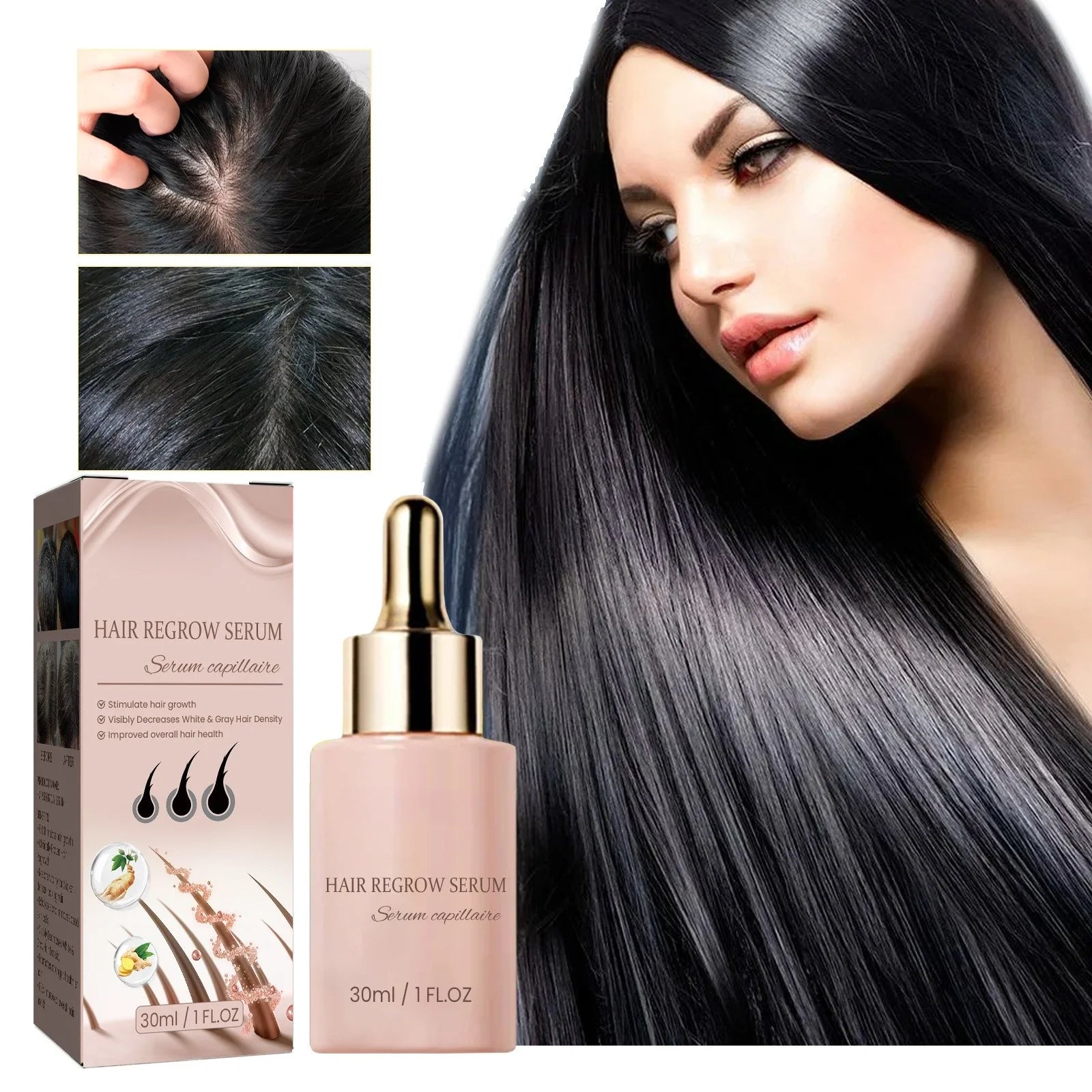 Hair Dense Essence – Anti-Hair Loss & Nourishing Oil