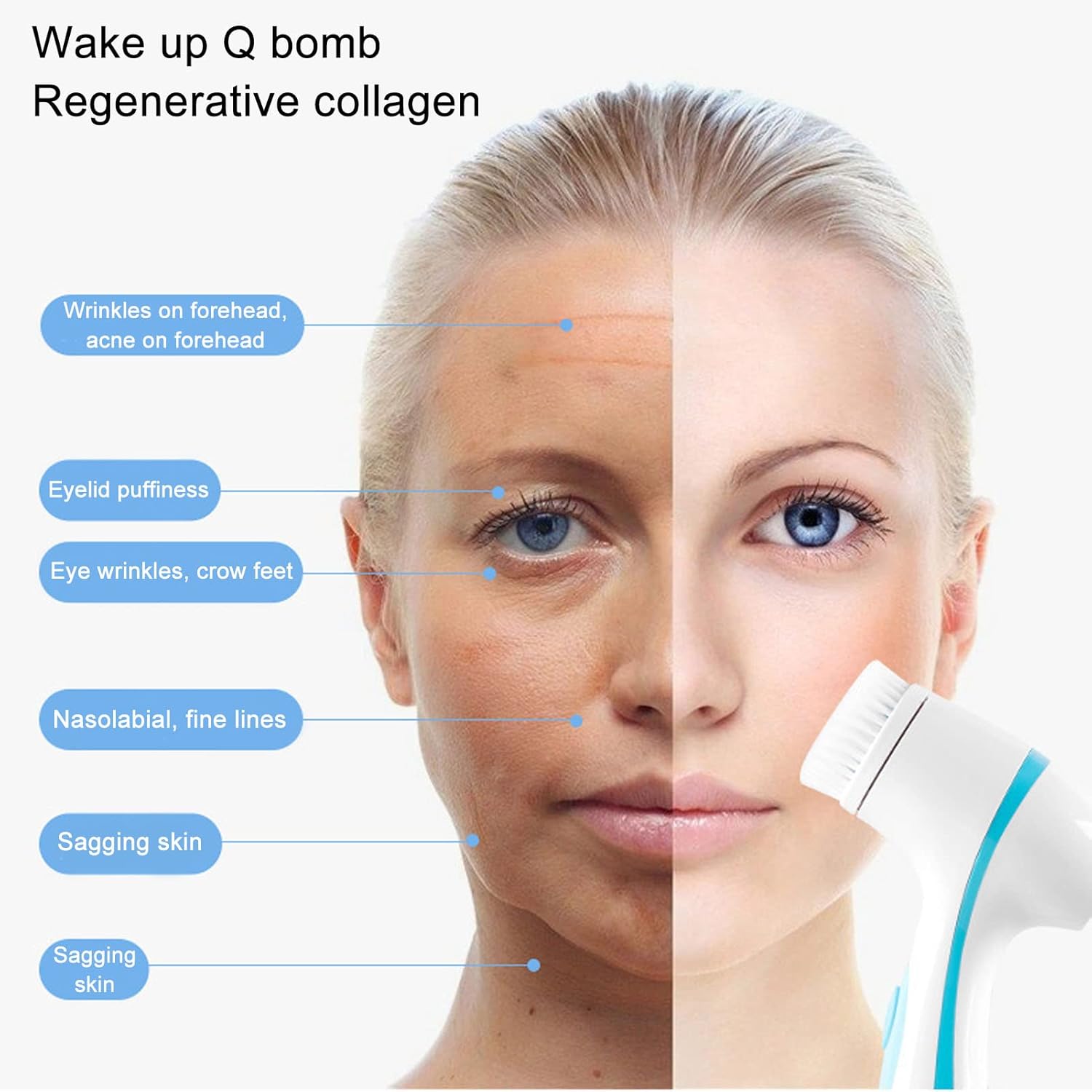 Silicone Face Cleansing Brush - Deep Clean & Glow