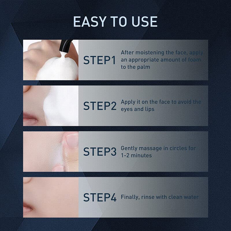 Men’s Exfoliating Acne & Oil-Control Mousse
