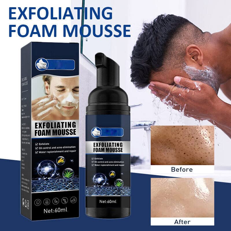 Men’s Exfoliating Acne & Oil-Control Mousse